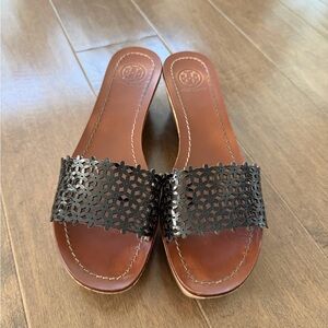 Tory Burch Daisy Cork Wedge Sandals